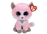 Ty Fiona Gatto Rosa Beanie Boo - Reg