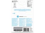 Hp Advanced Photo Paper, Glossy, 250 G/M2, 10 X 15 Cm (101 X 152 Mm), 25 Sheets Carta Fotografica Bianco