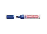 Edding 4-500 003 Marcatore Permanente Punta Smussata Blu 10 Pz