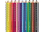 Faber Castell FC-112423 Kleurpotlood Faber-Castell Grip Metalen Etui A 24 Stuks
