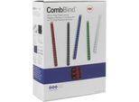 Gbc Combbind Angoli Per Raccoglitori In Plastica, Din A4, 51 Mm, Bianco
