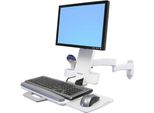 Ergotron 200 Series Combo Arm 61 Cm (24") Bianco Parete"