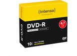 Intenso DVD-R 4.7GB, Printable, 16X 4,7 Gb 10 Pz