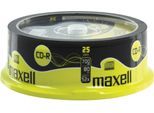 Maxell Cd R 80 Minuti 700 Mb 52X 25 Dischi Fuso