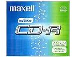 Maxell MAX-CRD19SC Cdr 700MB 52X Slim Case Conf 10