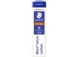 Staedtler® 250 05-H Feinmine Mars® Micro Carbon 250 - 0,5 Mm, H, Schwarz, 12 Minen