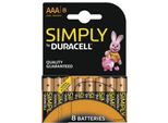 Duracell 002463 Batteria Per Uso Domestico Batteria Monouso Mini Stilo Aaa Alcalino