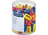 Temperino Staedtler, In Plastica, Confezione Da 100 Pezzi Per Matite Normali Fino A 8,2 Mm Di Diametro, Extra Lungo - 100 Pezzi (51050KP100)
