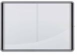 Nobo 1902571 Bacheca Per Appunti Interno/Esterno Bianco Alluminio