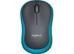 Logitech M185 - Mouse - Ottico - Wireless - 2,4 Ghz - Ricevitore Wireless (Usb)