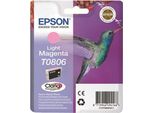 Epson T0806 - Cartuccia Per Stampante - 1 X Magenta Chiaro - Confezione Blister - Per Stylus Photo P50, PX650, PX660, PX700, PX710,