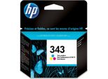 Hp 343 Tri Color Original Ink Cartridge Cartuccia D'inchiostro 1 Pz Resa Standard Ciano Magenta Giallo