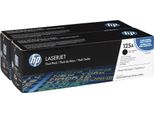Hp 125A 2 Pack Black Original Laserjet Toner Cartridges Cartuccia Toner 2 Pz Originale