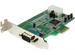 Startech.Com Scheda Seriale Pci Express Con 1 Porta - Controller Pcie RS232 - 16550 Uart - Scheda Seriale Di Espansione DB9 A Profilo Basso - Compatibile Windows E Linux
