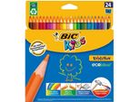 Bic 937515 Pastello Colorato Colori Assortiti 24 Pz