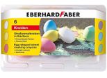 Eberhard Faber 526510 Gesso Stradale A Forma Di Uovo, Confezione Da 6 Pz