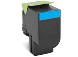 Lexmark 80C2SCE Cartuccia Toner 1 Pz Originale Ciano