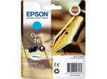 Epson C13T16224012 Epson Tinte N.16 FüR Epson Workforce 2010/2510, Cyan