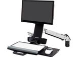Ergotron Styleview Sit-Stand Combo Arm 61 Cm (24") Alluminio Parete"