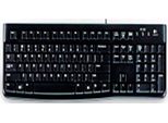 Logitech K120 Tastiera Con Cavo Per Windows Usb Plug And Play Per Pc Laptop Nero