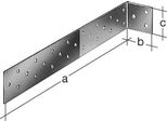 Quadrato In Cemento Zincato Gah Alberts, 285X40X40 Mm