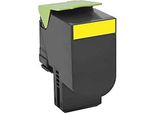 Lexmark 80C0H40 Cartuccia Toner 1 Pz Originale Giallo