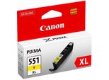 Canon CLI-551XL Y W/Sec Cartuccia D'inchiostro 1 Pz Originale Resa Elevata (Xl)