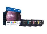 Brother LC1220VALBP - Confezione Da 4 - Nero, Giallo, Ciano, Magenta