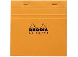 Rhodia 148200C Quaderno Per Scrivere 80 Fogli Arancione