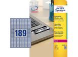 Avery L6008-20 Etichetta Per Stampante Etichetta Per Stampante Autoadesiva