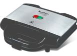 Moulinex SM156D Tostiera 700 W Nero, Acciaio Inossidabile