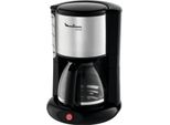 Moulinex FG3608 Macchina Da Caffè Con Filtro Caffè Macinato 10 Tazze 1.25 L 1000 W Acciaio Inossidabile Nero