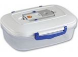 Magic Vac ACO1093 Contenitore Per Alimenti Rettangolare 1 L Trasparente Bianco