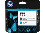 Hp 773 Testina Stampante Nero Opaco Ciano