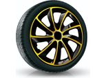 Nrm Copricerchi Stig Extra, Oro/Nero 15" Pollici. (4 X Copricerchi Universali / Copricerchi)"