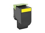 Lexmark 80C0X40 Cartuccia Toner 1 Pz Originale Giallo