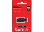 Sandisk Cruzer Blade - Unità Flash Usb - 128 Gb - Usb - Nero, Rosso