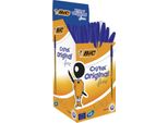 Bic 872730 Penna A Sfera Blu Fine 50 Pz