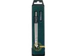 Faber-Castell 174601 Compasso Nero, Argento