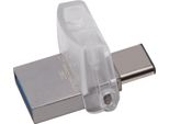 Kingston Technology Datatraveler Microduo 3C 64GB Unità Flash Usb Usb Type-A / Usb Type-C 3.2 Gen 1 (3.1 Gen 1) Nero