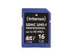 Intenso 16GB Sdhc UHS-I Classe 10 Scheda Sdhc