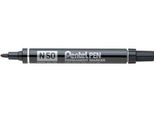 Pentel N 50 Marcatore Permanente Tipo Di Punta Nero 12 Pz