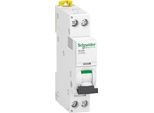 Schneider Electric Acti9 Ic40N, Interruttore Magnetotermico, 1 P+N, 6A, Curva B, 6Ka/10Ka