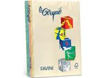 Favini Le Cirque Carta Inkjet Blu, Verde, Avorio, Rosa, Giallo