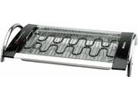 Ariete 732 2000 W Barbecue Bistecchiera Grill Elettrico Da Tavolo Nero Argento