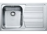 Franke Llx 611 Lavello 1 Vasca Incasso 79 X 50 Con Gocciolatoio Destro Inox Satinato
