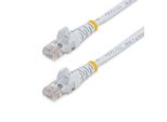Startech.Com Cavo Di Rete Cat 5E - Cavo Patch Ethernet RJ45 Utp Bianco Da 2M Antigroviglio
