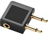 Jabra 14101-43 Adattatore Per Inversione Del Genere Dei Cavi 2X 3.5 Mm 3,5 Mm Nero