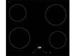 Beko Hic 64400 E Piano Cottura Nero Integrato Da 60 Cm In Ceramica A 4 Zone