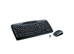 Logitech Wireless Combo MK330 Tastiera Mouse Incluso Ufficio Usb Qwerty Spagnolo Nero, Grigio